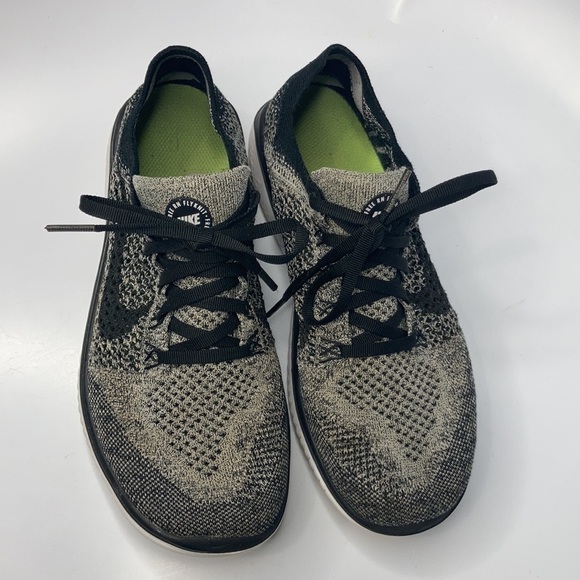 Nike Free Run sneakers black gray white size 8.5 - Picture 3 of 10